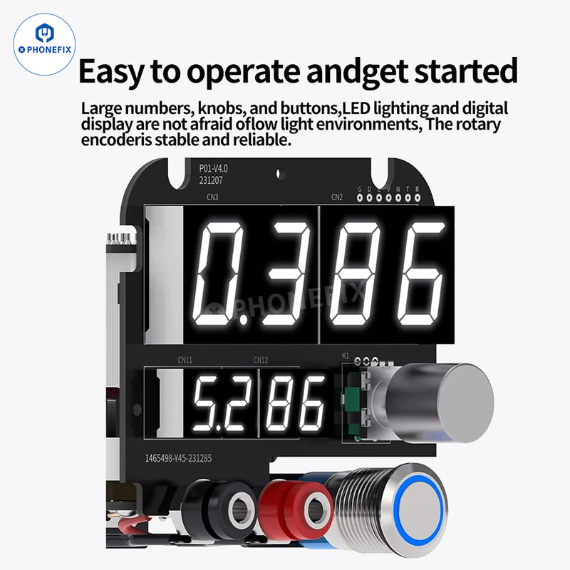 Mechanic DC-1505 Desktop Power Supply 4-Digit Display