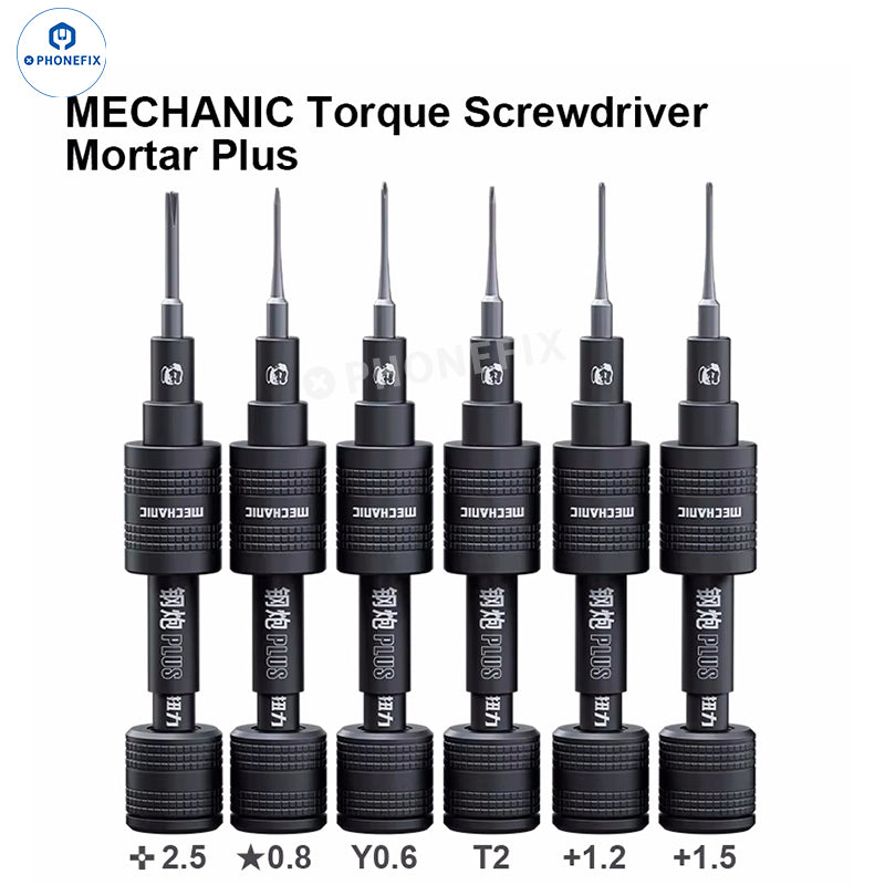 MECHANIC MORTAR SE Plus/Pro/Air/Max iShell 2D 3D Screwdriver Set