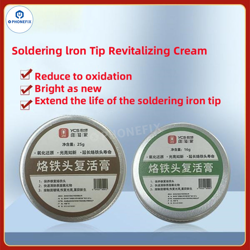 YCS Refresher Soldering Iron Tip Oxidation Cleaning Repair Cream