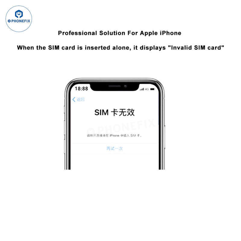 V19 iOS18 SIM Sticker Unlocks iPhone 6S-16 Pro Max for Carrier Services