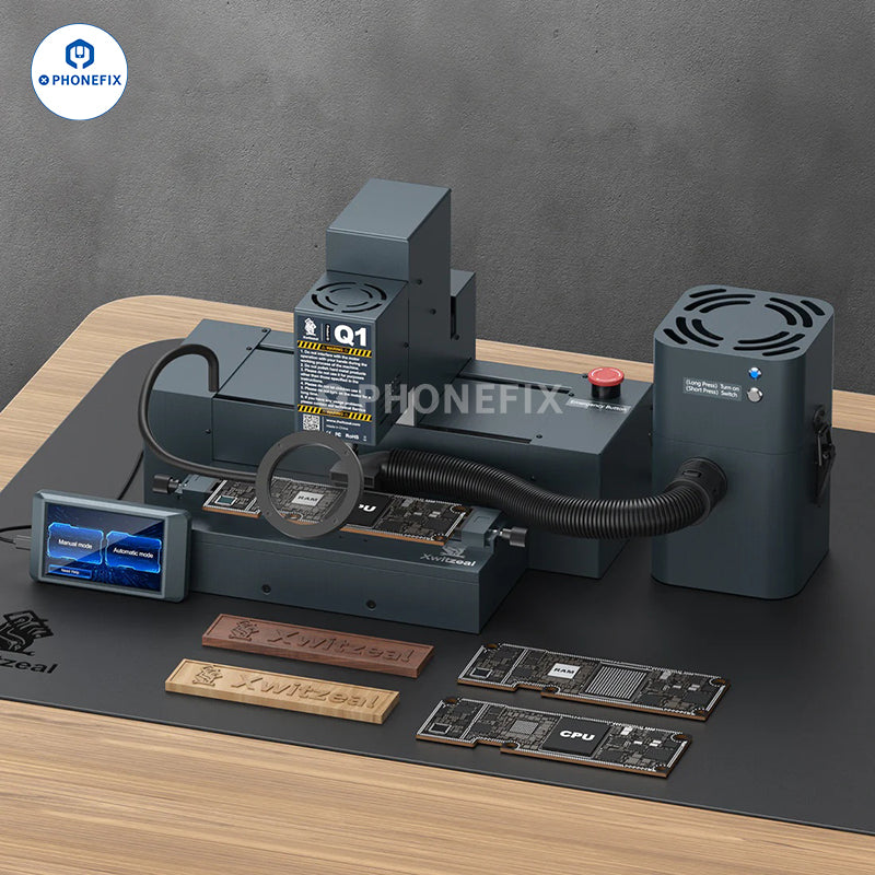 Xwitzeal Q1 CNC Grinder Phone Camera PCB Chip Grinding Machine