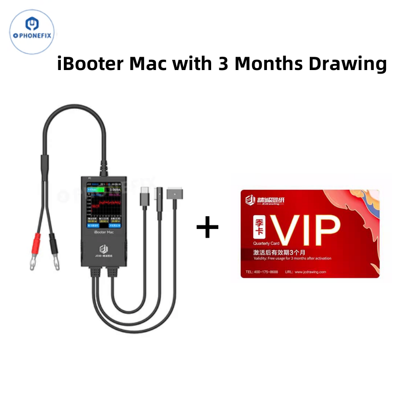 JCID Drawing iBooter Mac Current Analyzer for MacBook Repair