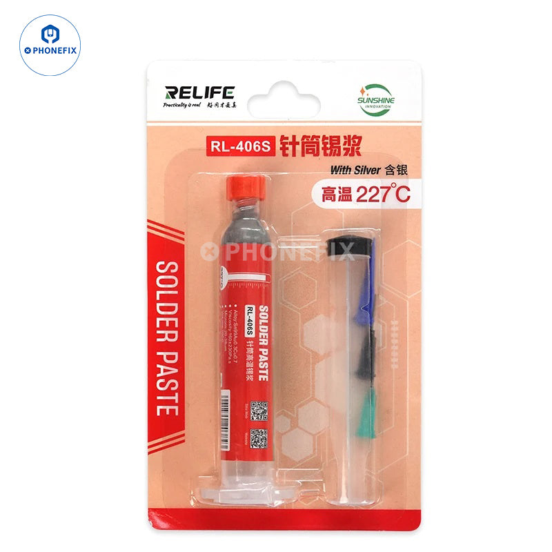 Relife Solder Paste No-clean Tin Flux PCB BGA Chip Welding Tools