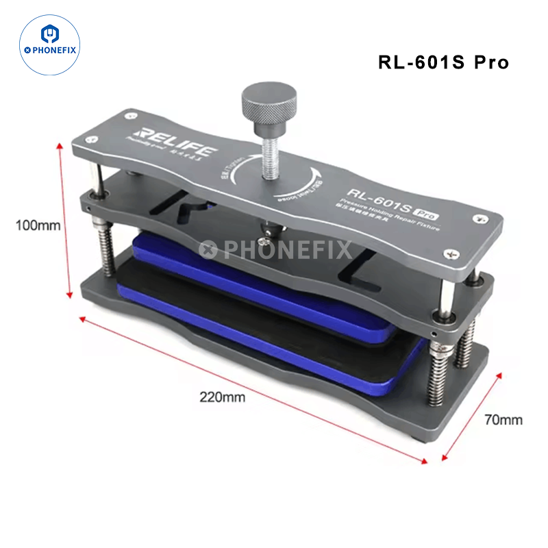 RL-601S Mobile Phone Rear Glass Cover Removal Tool Rotating Fixture