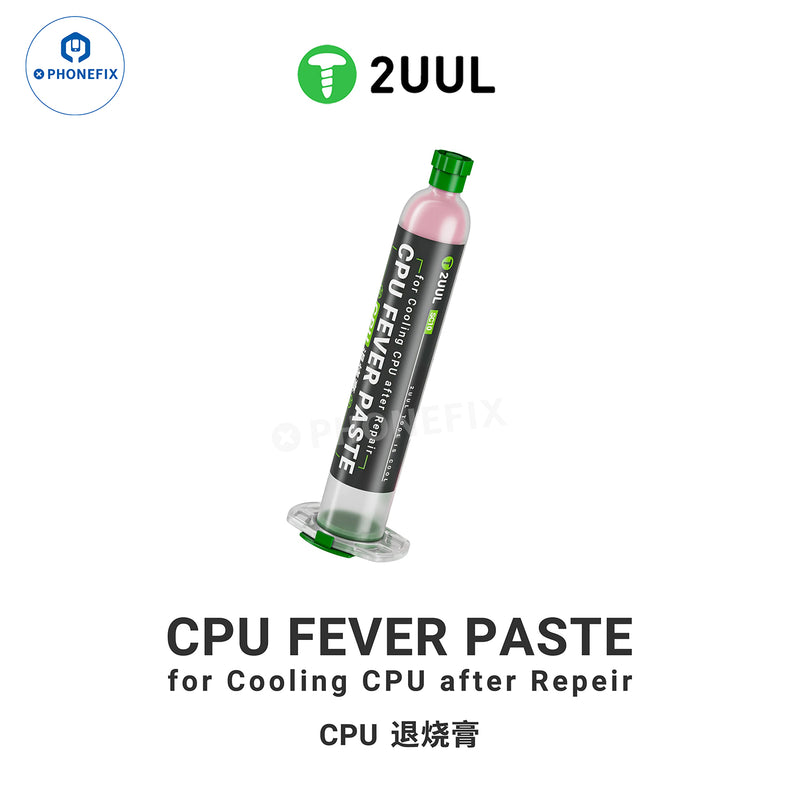 2UUL CPU Fever Patch Thermal Paste IC Cooling Copper Sheet