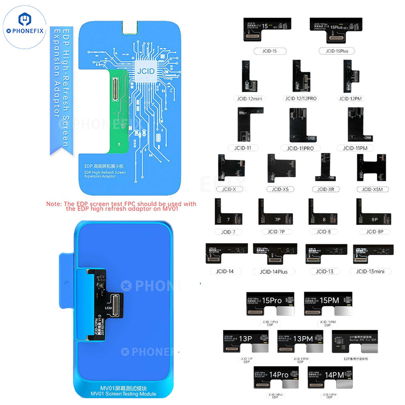 JCID MV01 Screen Testing Module For iPhone Samsung Android Phones