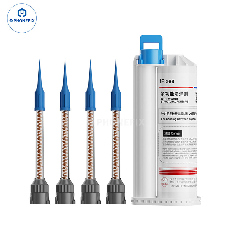 iFixes i14167 Structural Adhesive Metal AB Glue Cold Solder Flux