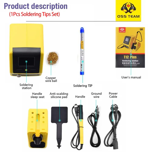 OSS T210 T245 T115 Soldering Station Compatible C210/245/115 Tips