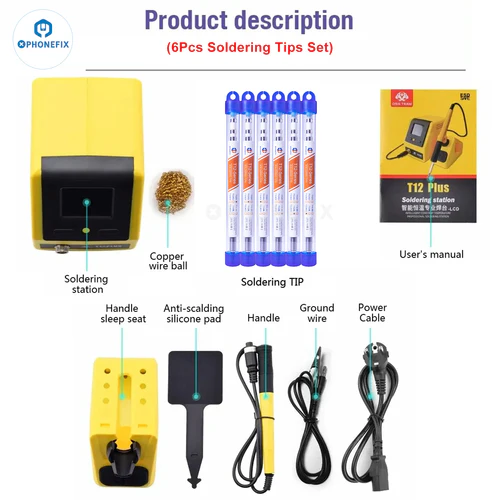 OSS T210 T245 T115 Soldering Station Compatible C210/245/115 Tips