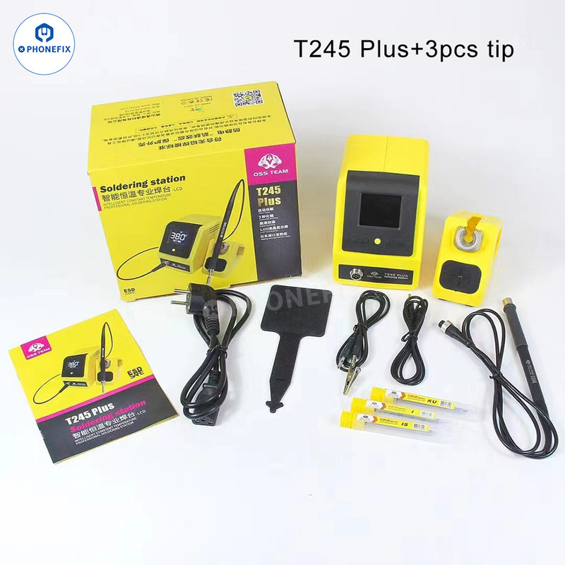 OSS T210 T245 T115 Soldering Station Compatible C210/245/115 Tips