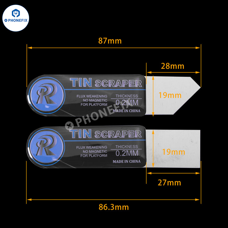 Curved LCD Screen Opening Metal Pry Phone Disassemble Repair Tool