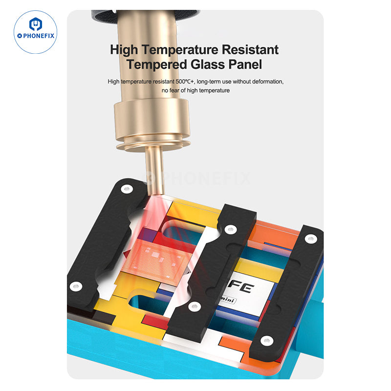 RELIFE TF1 Mini & TF2 Plus Tempered Insulating Glass PCB Chip Fixture