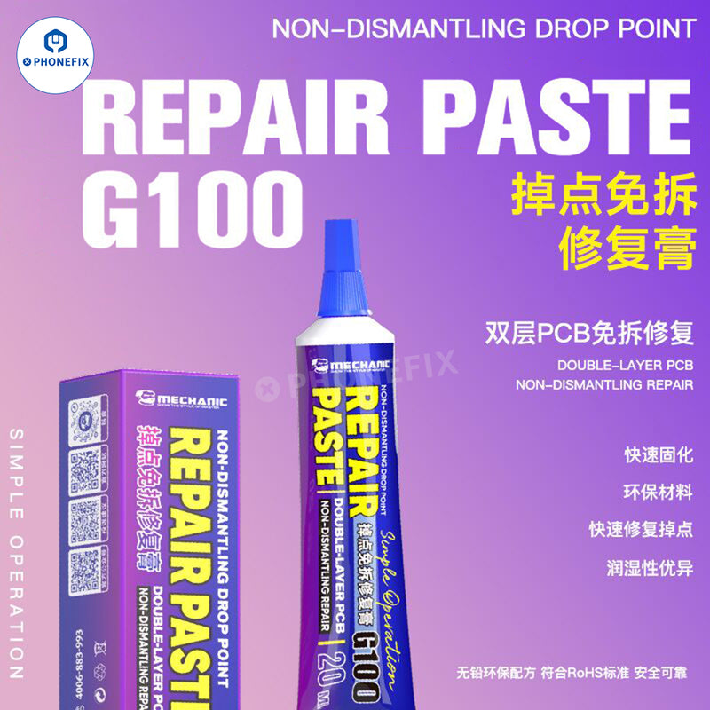 MECHANIC G100 Repair Paste Drop Point Non-dismantling Solder Flux