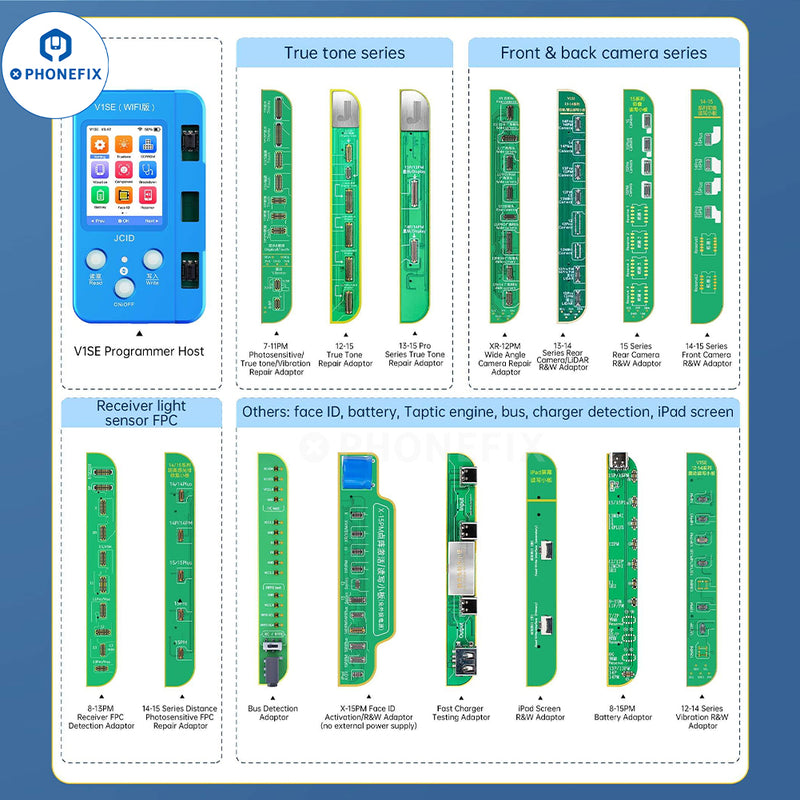 JC V1SE Programmer For iPhone Screen Battery Face ID Repair