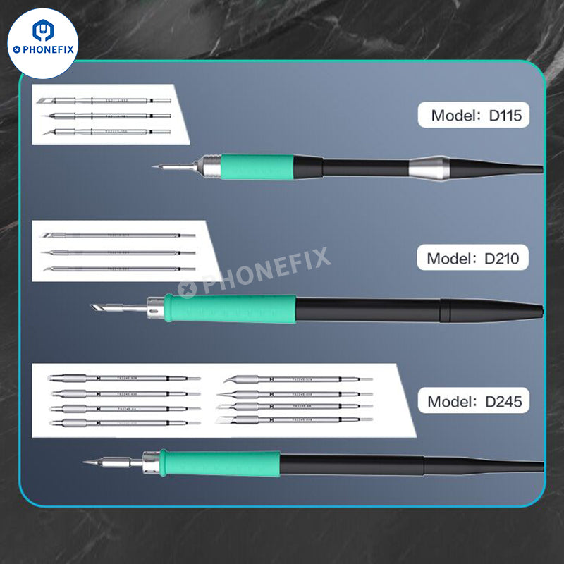 180W 110-250V i2C 2SDN Soldering Station With T115 T210 T245 Handle