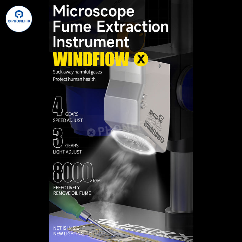 MECHANIC Microscope Fume Extraction Instrument Smoke Absorber