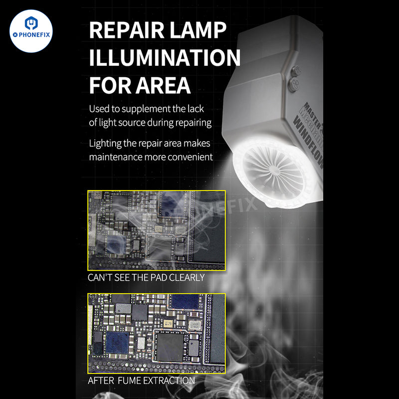 MECHANIC Microscope Fume Extraction Instrument Smoke Absorber