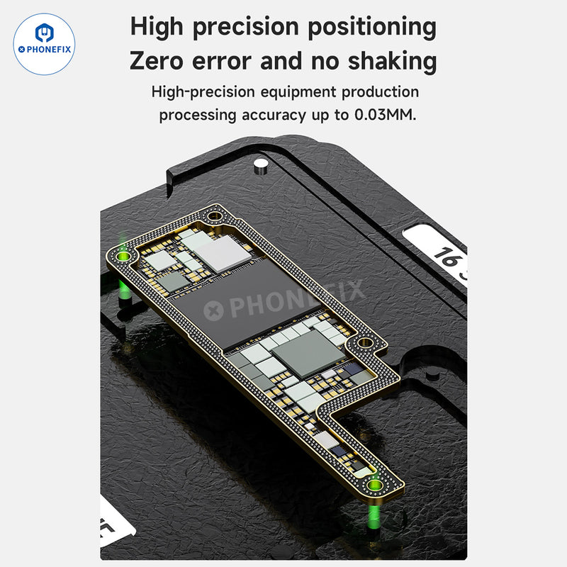 MECHANIC iPhone X-16 Pro Max Mid-Layer Reballing Platform