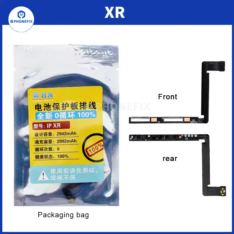 For iPhone X-16 Pro Max Battery Protection Board Flex Cable 0 Cycle