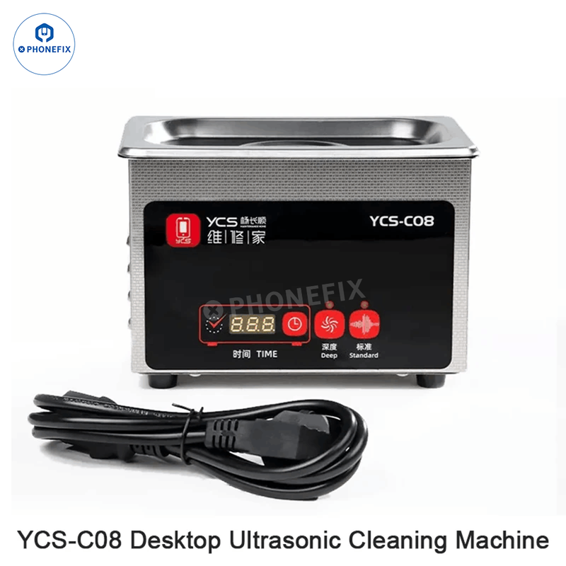 YCS Ultrasonic Cleaner Washing Water Phone PCB IC Camera Cleaning