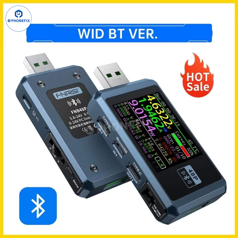 FNIRSI FNB48P USB Tail Tester For Phone Fast Charge Detection