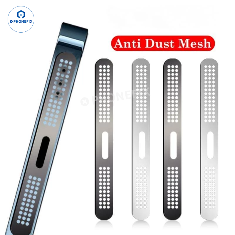 Metal Speaker Dustproof Net Sticker For iPhone 11-16 Pro Max