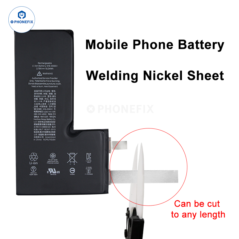 18650 Nickel Strip Phone Battery Spot Welding Connector Sheet