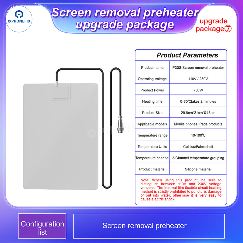 i2C P30S Integrated Phone Repair Platform 10-in-1 Extendable Module