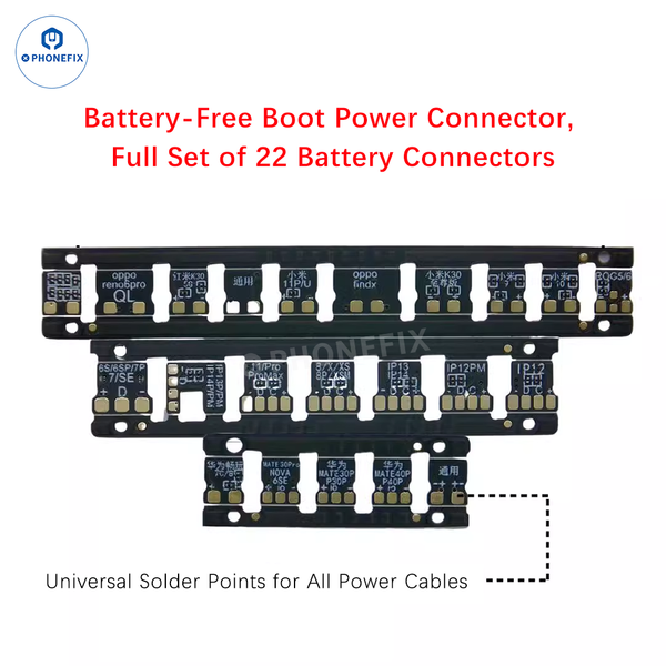 YCS Battery-Free Boot Power Connector For Android, iPhone, HuaweI