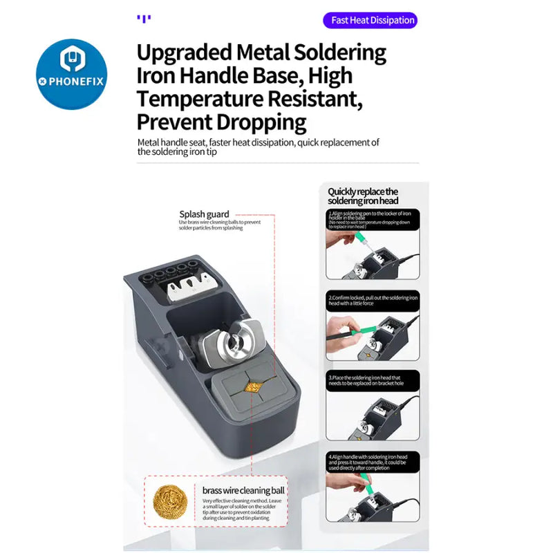 Stand Support Adjustable Solder Reel Dispenser Tin Management