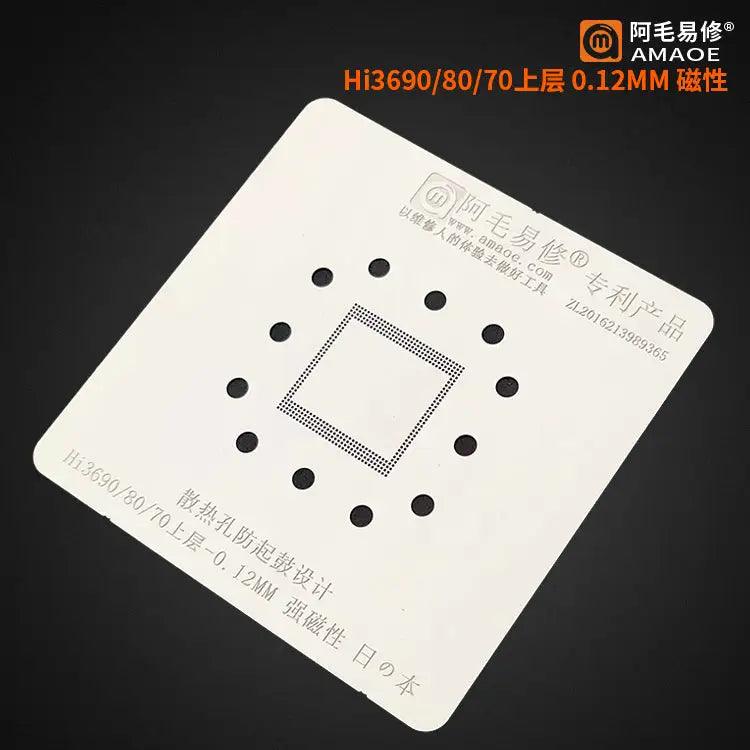 Amaoe BGA Reballing Stencil For HI6250 HI3690 CPU 5G -