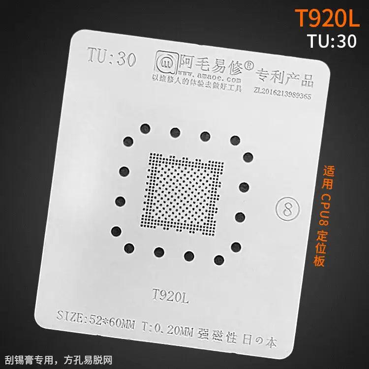 Amaoe Square Hole Solder Tin Plant Net For LCD TV CPU TU1-41