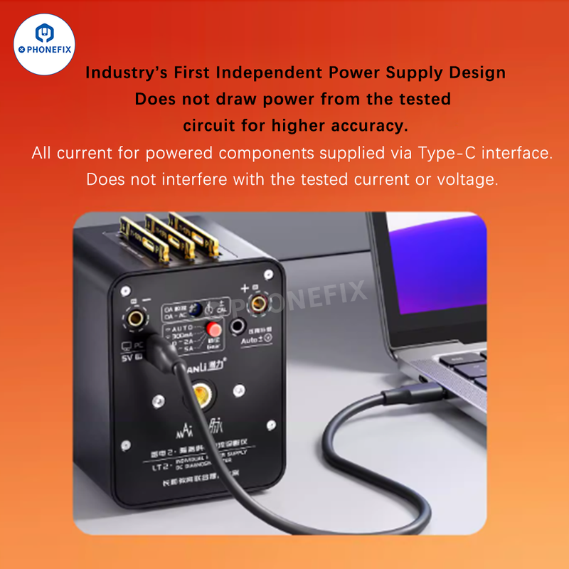 YCS QIANLI LT2 DC Power Supply Diagnosis Meter Curve Ammeter