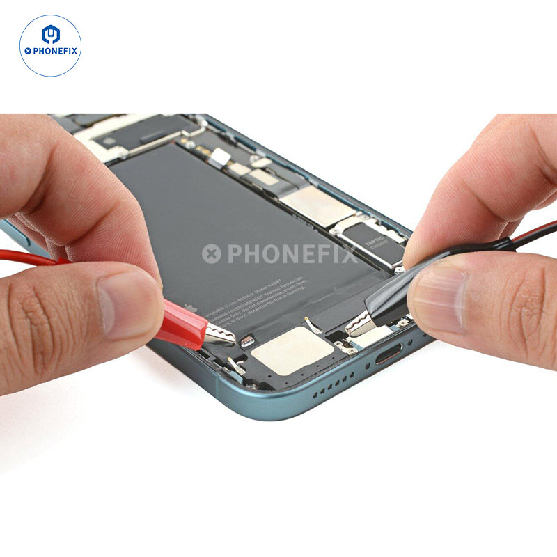 9V Battery Connector Alligator Clips For iPhone 16 Battery Removal