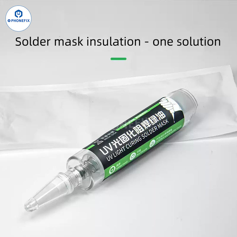 YCS UV Curing Lamp Green Oil 3S Quick Drying Glue Solder Flux