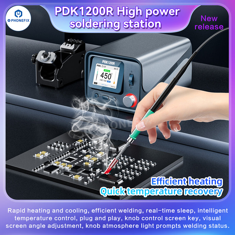 PDK1200R 400W Soldering Station With T470 Handle C470 Iron Tips