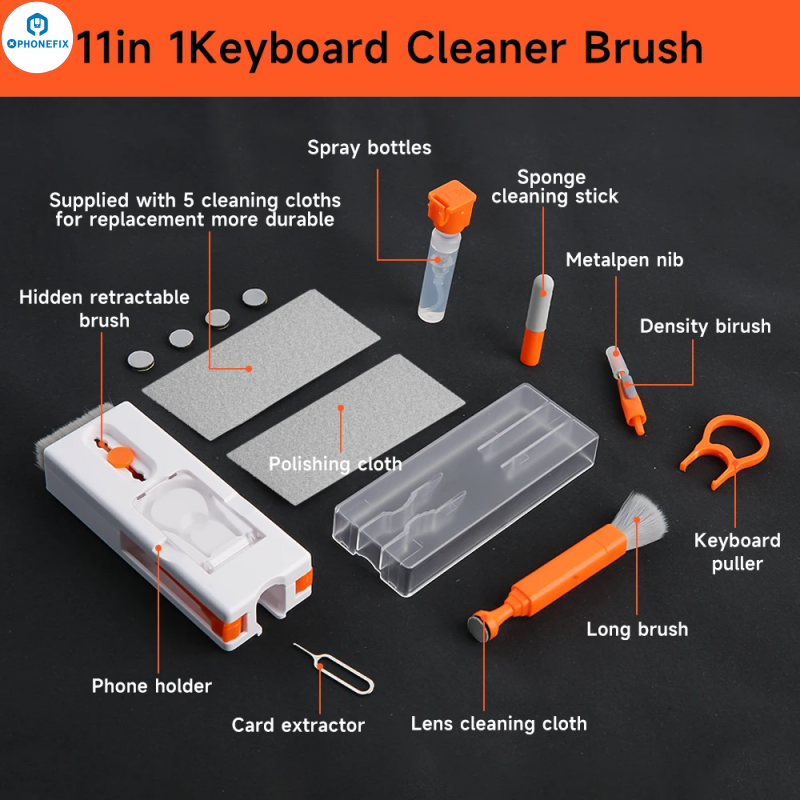 HW-Q7/9 Professional All-Purpose Cleaning Toolkit for Electronics