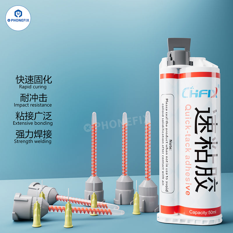 CHFIX Quick Adhesive Curing Glue for Phone LCD Glass Frame