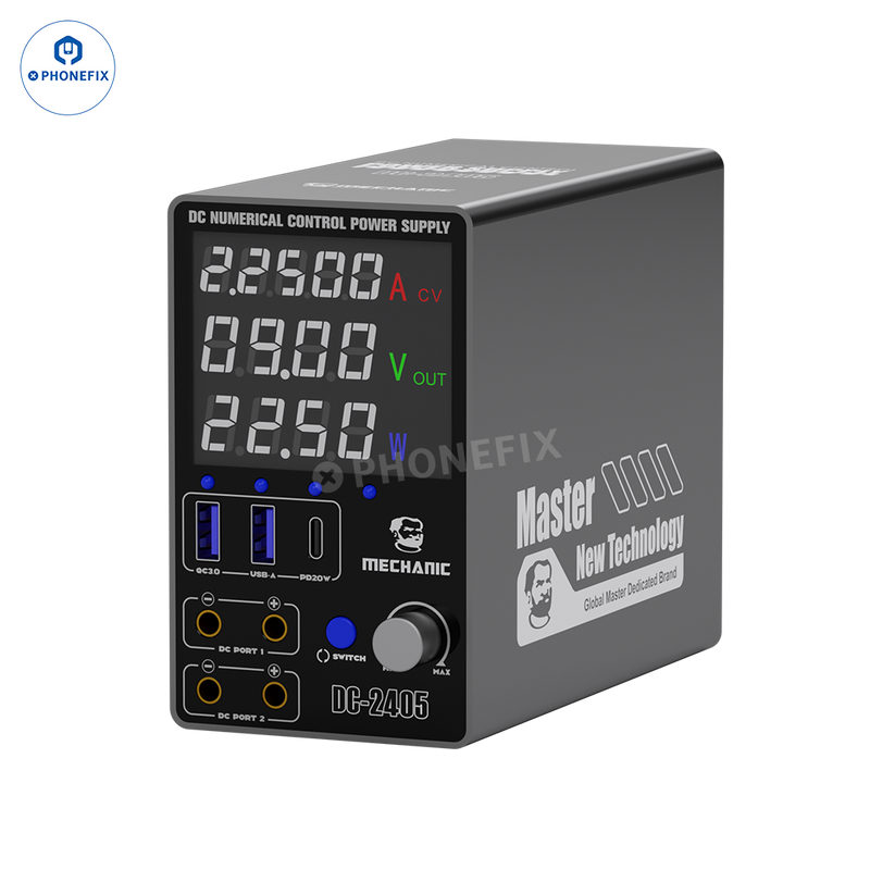 MECHANIC DC-2405 Digital Dual Channel DC Power Supply 24V 5A