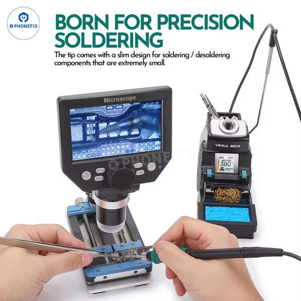 YIHUA 982-III C210 C115 Soldering Iron Station Two-hand Clamp