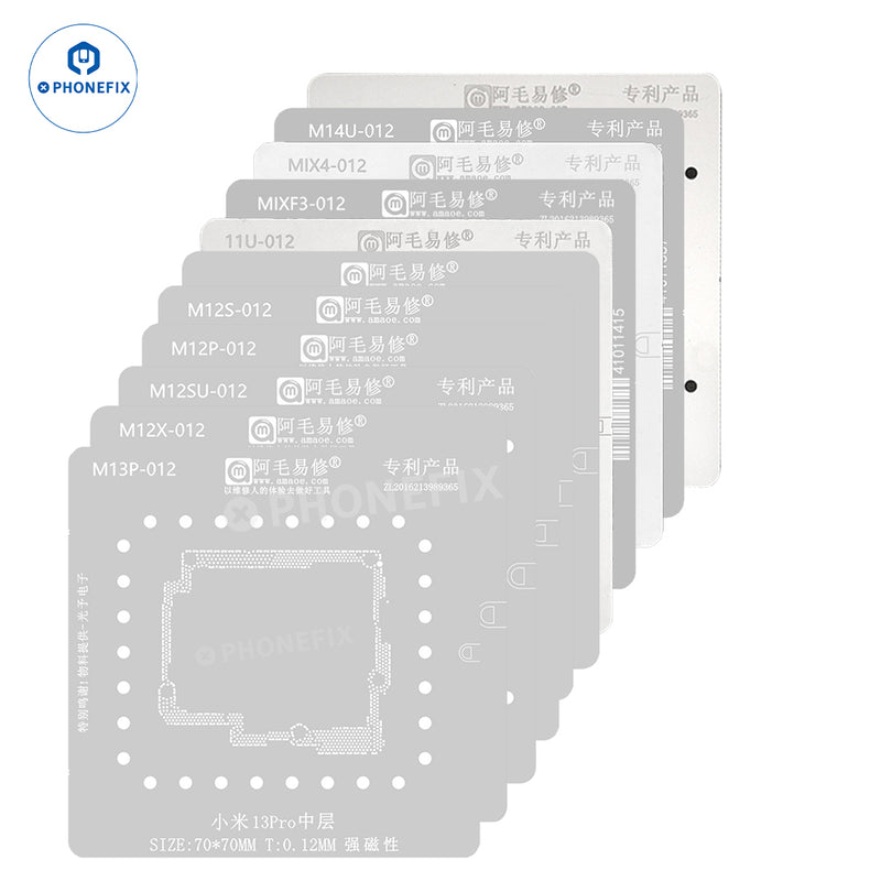 Amaoe Middle Layer Reballing Stencil For Huawei Xiaomi Android Phones