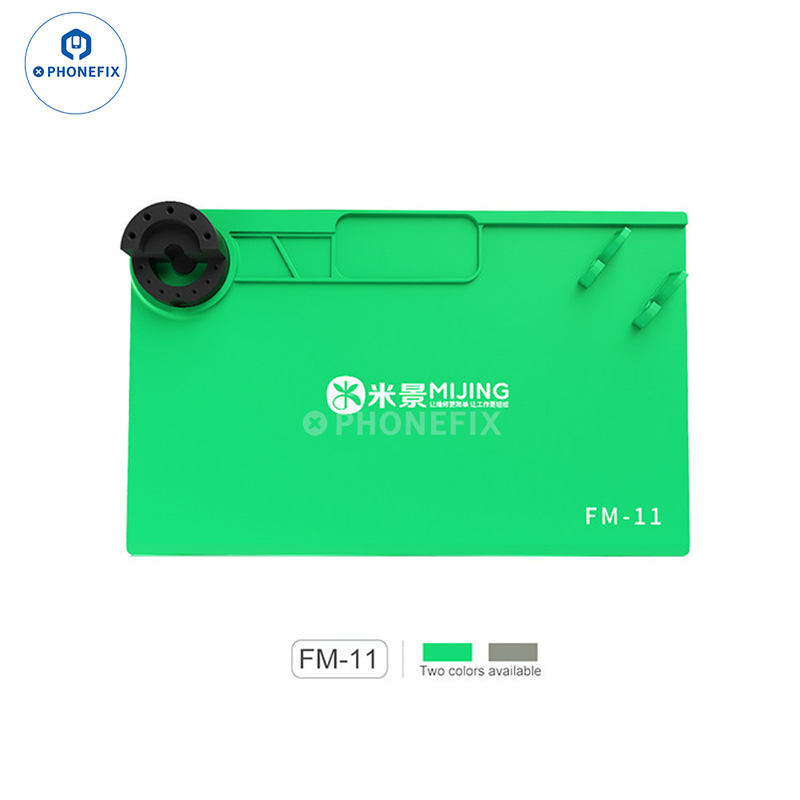 Mijing FM-11 FM-12 Silicone Pad With Phone Screwdriver Holder