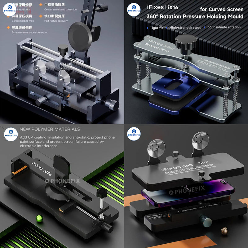 iFixes iCF6 Phone Screen Separator iX361 Mid Frame Correction Clamp