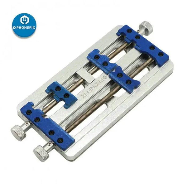 High Temperature Aluminum Alloy Double Axis PCB Board Holder Fixture - CHINA PHONEFIX