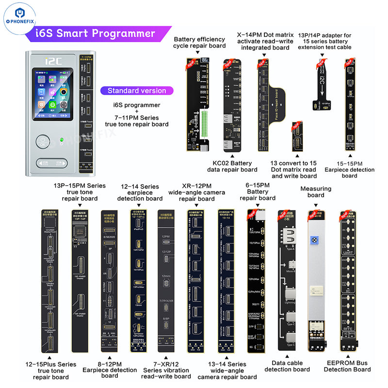 i2C i6S Programmer For iPhone Screen True Tone Face ID Repair