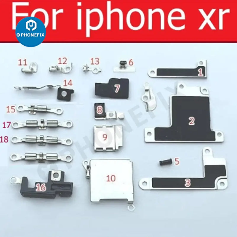 Inside Small Metal Parts Bracket Shield Plate Kit For iPhone