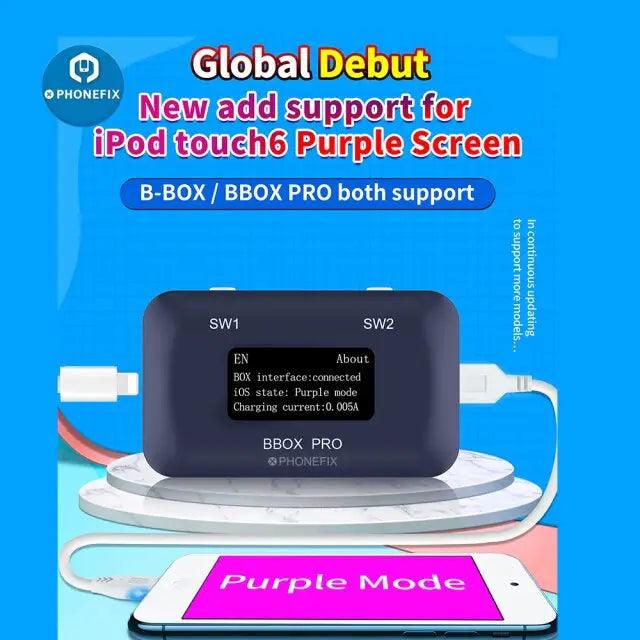 JC B-BOX Pro iOS A7-A11 DFU Tool One Key Purple Mode For iPhone iPad Repair