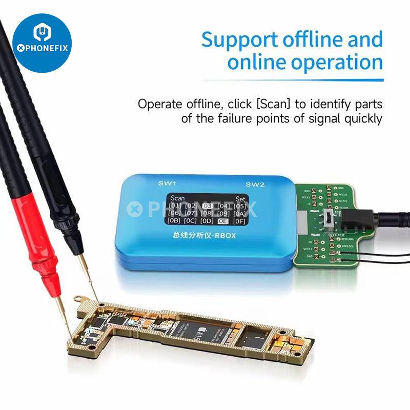 JCID RBOX Bus Analyzer Phone Signal Faults Detection Repair Tool