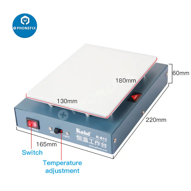 K-812/816 LCD Screen Separator Glass Removal Machine For