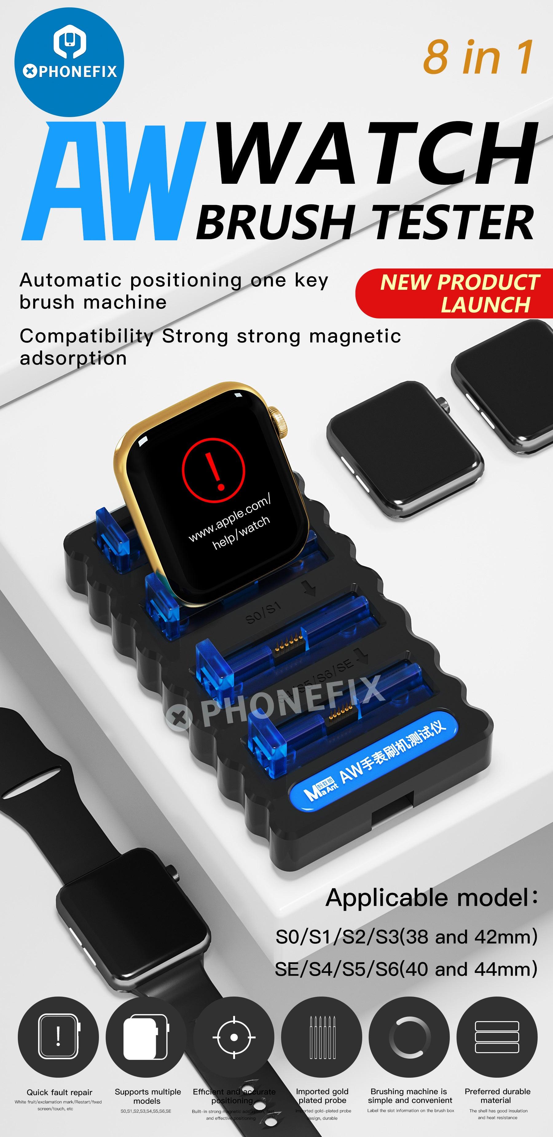 MaAnt AW Watch Brush Tester Recovery Tool For Apple iWatch S1 S6